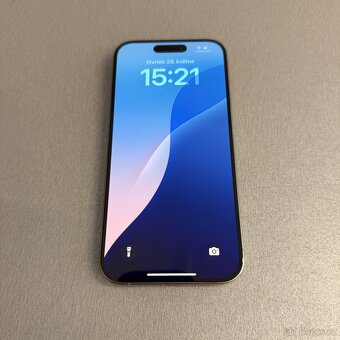 iPhone 15 Pro 256GB natural titan, bez škrábance - 4