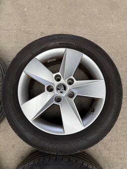 ALU Kola R16 - TOP STAV, ZÁNOVNÍ PNEU - 4