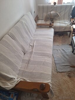 Daruji zdarma za odvoz sedací souprava /gauč/kreslo/lustr - 4