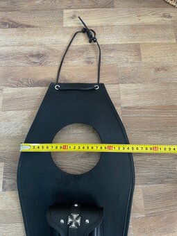 Kožený pás na nádrž k kapsičkou - 4