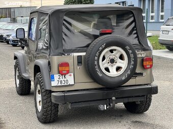 🚗 Jeep Wrangler 2.4i Sport 4x4 NAVIJÁK TAŽNÉ - 4
