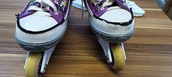 Rostoucí kolečkové/zimní brusle vel. 33 - 36 - 4