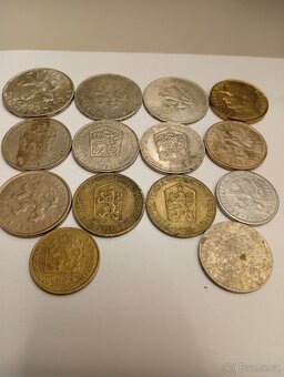 KONVOLUT MINCÍ ČESKO SLOVENSKO A STŘÍBRNÉ MINCE - 4