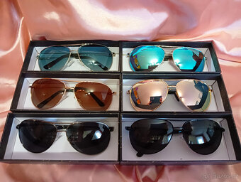 ♥️ Sluneční polarizační brýle UV400 unisex 6ks - nové ♥️ - 4