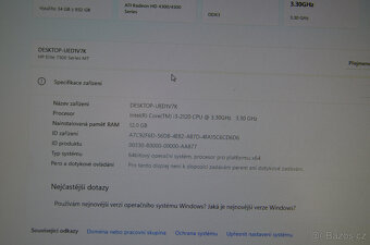 HP Elite 7300 MT i3/12GB/HDD 1TB/ATI Radeon HD - 4