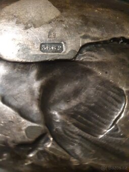 Stará cínová miska - 4