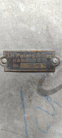 Lodní lucerna J. H. Peters & Bey, Hamburg šedá - 4