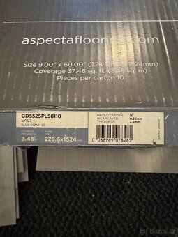 Vinylová podlaha - lepená aspecta solid pro 2,5 mm - 4
