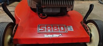 Benzínová 2T sekačka SABO Turbo Star s pojezdem - 4