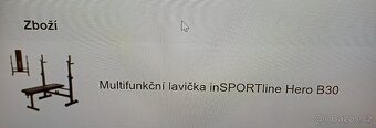 Multifunkční lavička inSPORTline Hero B30 - 4