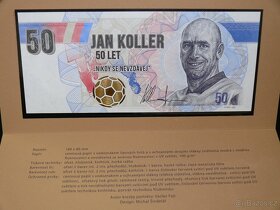 Bankovka k 50. narozeninám Jana Kollera - 4