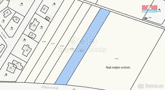 Prodej stavebního pozemku, 2035 m², Hradištko pod Medníkem - 4