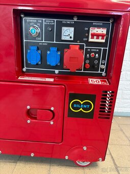 Nová dieselová elektro centrála 5,5kW 12/220/380V - 4