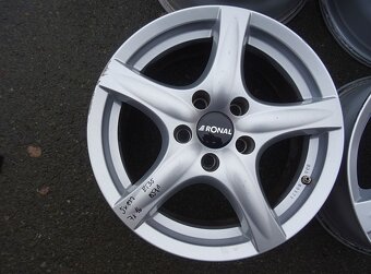Alu disky Ronal, 16", 5x112, ET 35, šířka 7J - 4