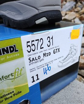 SALO Mid GTX vel.UK6,5/EU40 a UK11/46 - levně - 4