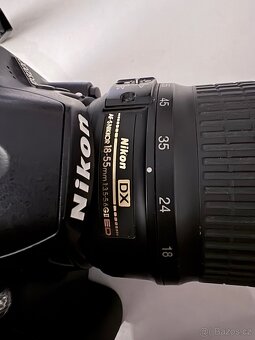 Digitální zrcadlovka Nikon d3200 s příslušenstvím - 4