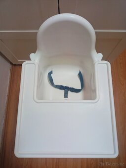 Dětská jídelní židlička IKEA s pultíkem - 4