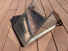 Komínová nosná konzole, ø 225mm NEREZ, NOVÁ - 4