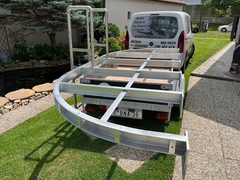 MOLO k zahradnímu jezírku - POZINKOVANÉ + NEREZ SCHŮDKY - 4