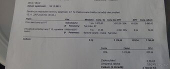 Prodám plnící pero zn. Lamy - 4