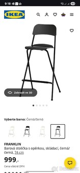 Skládací barová židle Franklin - 4