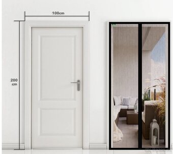 Ochranná síť proti hmyzu 90x218,5cm - 4