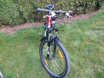 Juniorské 26" horské hliníkové kolo MAXBIKE, rám 17" - 4