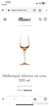 6x Moser sklenice - 4