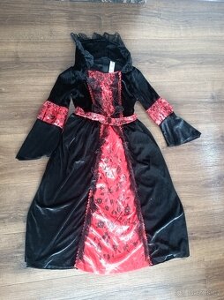 kostýmy čarodějnice/čertice/haloween, vel - 4