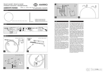 Zrcadlo AMBIENTE RONDE prům. 80 cm s LED podsvícením - 4