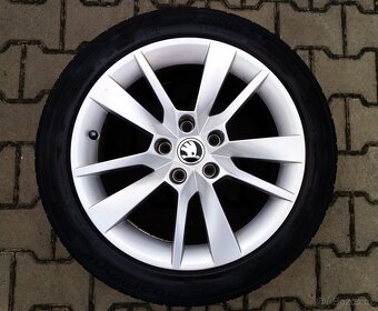 Alu kola originál Škoda Octavia III 5x112 R17 Trius - 4