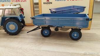 Zetor 8011 KADEN s vlekem modrý - 4