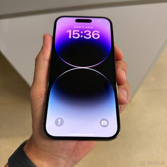 iPhone 14 Pro 256GB deep purple, jako nový, záruka - 4