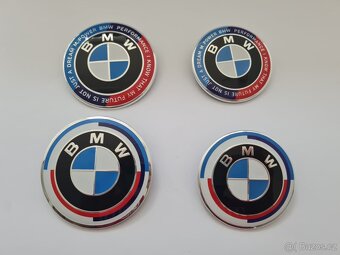 Predný znak na kapotu a zadný znak na kufor pre BMW - 4