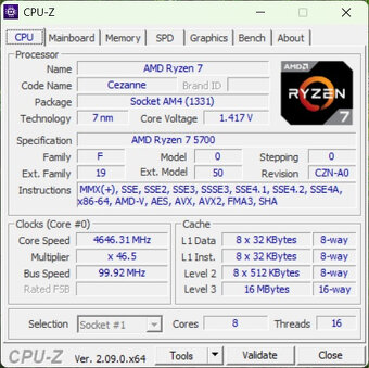 Herni PC- Ryzen 7 5700,32GB RAM,1TB SSD,6700XT 12GB, WIN11 - 4