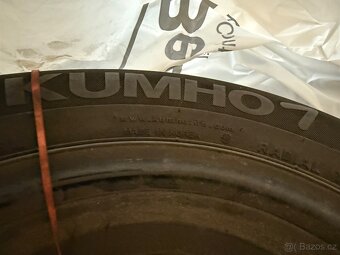 Plechové disky R15 4x vč. letních pneu Kumho Ecowing 185/60 - 4
