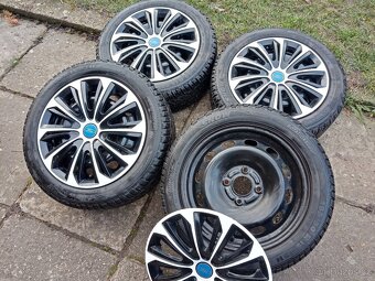 Zimní kola 15 4x108 pneu 99% FORD MAZDA - dobírka možná - 4