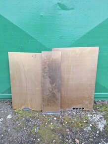 Plechy mosazné plechy zbytky - 4