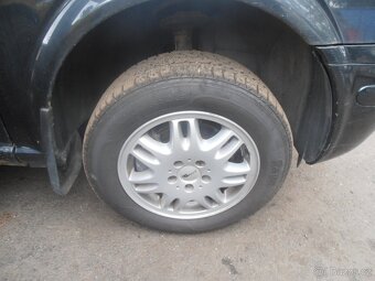4x al kola 5x112 r16 + pneu zimní 205/65 R16C Mercedes Vito - 4