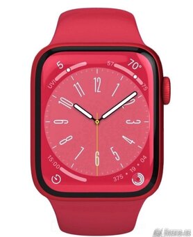 Watch 8 cell 45 Red, Red Sport Band(Chytré hodinky) - 4