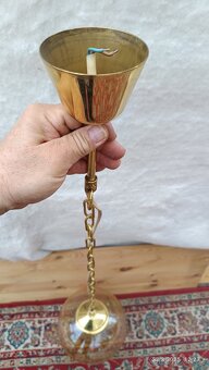 Stropní světla, závěsná, průhledná koule skleněná - 4