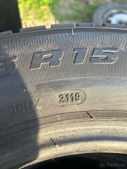 Prodám 4x letní pneu BFGOODRICH 215/65R15 C - 4
