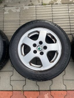 Škoda Fabia 14” originál alu kola 4ks - 4