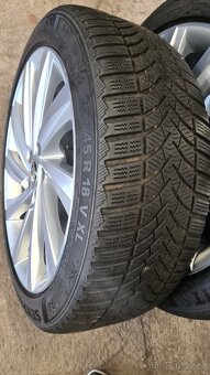 ALU KOLA R18 - 5x112 zimní originál ŠKODA OCTÁVIA 4, VW GOLF - 4
