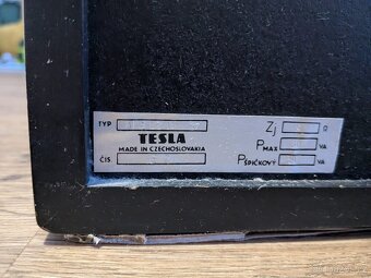 Zesilovač Lloyd’s a 2 repro Tesla (lze i zvlášť) - 4