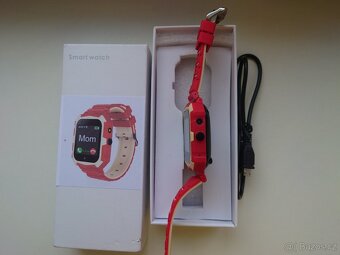 Smart dětské 4G hodinky v Češtině na SIM kartu. - 4