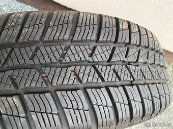 Plechové disky 15” 5x100 a zimní pneu 185/60/R15 - 4