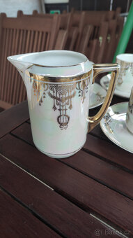 Prodám starožitný Německý kávový servis - 4