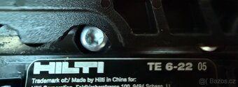 Hitli TE 6-22 aku bouraci kladivo sds plus nuron - 4