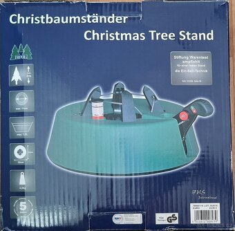 Stojánek na vánoční stromeček - velmi pěkný stav - 4